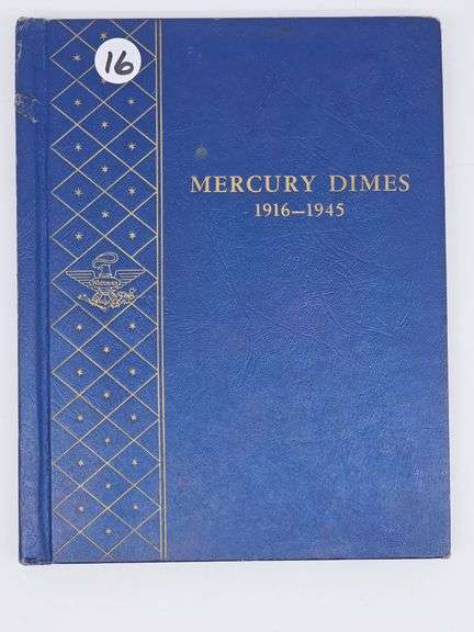 United States Silver Album of Sixty-Seven Mercury Dimes