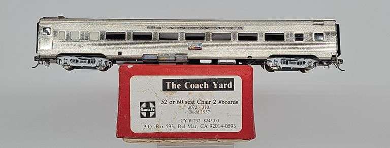 The Coach Yard ATSF 52/60‑Seat Chair (Budd 1937) image