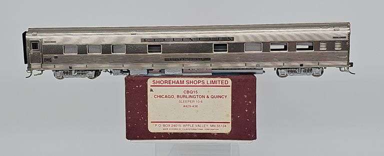 Shoreham Shops Limited CBQ15 Chicago Burlington & Quincy Sleeper 10-6 image