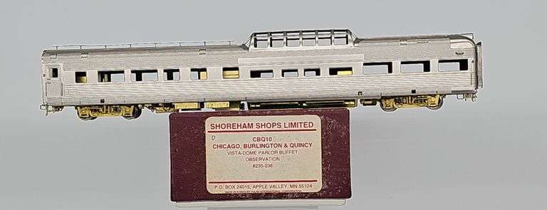 Shoreham Shops CB&Q Vista‑Dome Parlor Buffet‑Observation #235–236 image