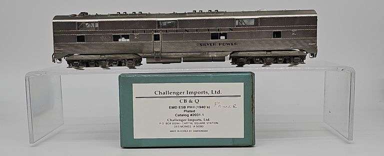 Challenger Imports HO Brass CB&Q EMD E5B Phase II (1940s) Power Unit image