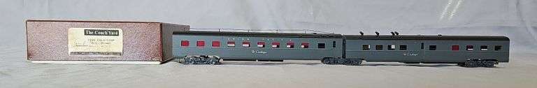 THE COACH YARD 0302 HO BRASS 1938 CITY OF SAN FRANCISCO ARTICULATED DINER image