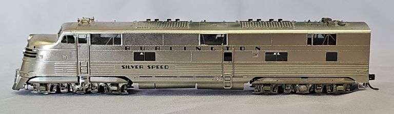 CHALLENGER IMPORTS 2030.1 HO BRASS CB&Q EMD E-5A DIESEL LOCOMOTIVE image
