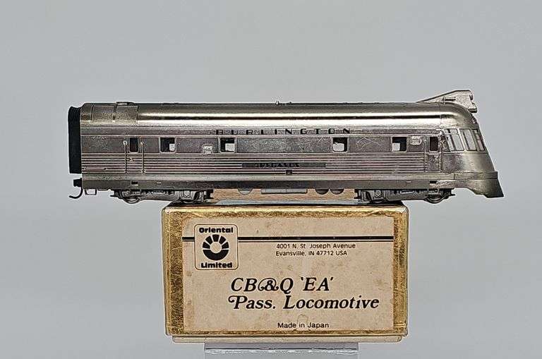 Oriental Limited CB&Q 'EA' Pass. Locomotive image
