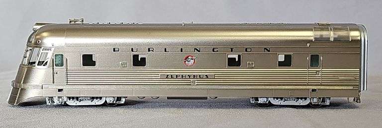 RAILWAY CLASSICS 9905 HO BRASS CB&Q "ZEPHYRUS" EMD EA SHOVEL NOSE DIESEL LOCOMOTIVE image