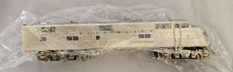 CHALLENGER IMPORTS 2030.1 HO BRASS CB&Q EMD E-5A DIESEL LOCOMOTIVE image