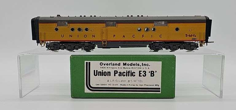 OVERLAND MODELS OMI-5864 HO BRASS UNION PACIFIC E3B DIESEL LOCOMOTIVE image