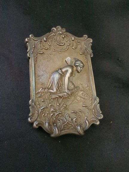 Sterling Silver card holder 24.4g