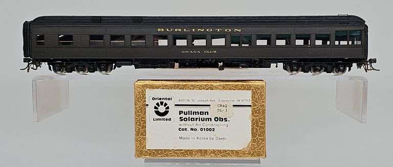 Oriental Limited Pullman Solarium Observation CB&Q DL-3 image