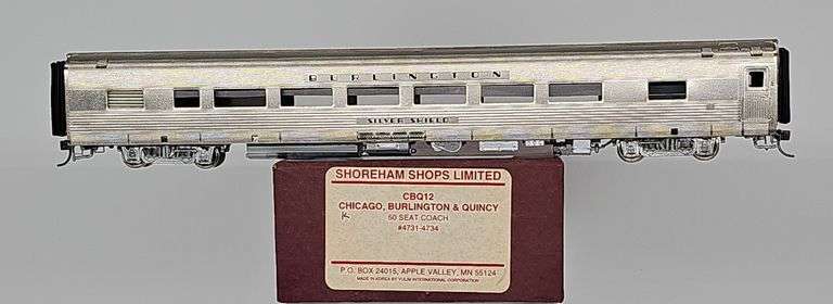 Shoreham Shops CB&Q 50‑Seat Coach #4731–4734 (CBQ12) image