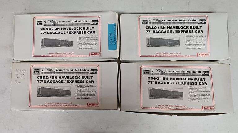 American Model Builders CB&Q / BN Havelock-Built 77' Baggage / Express Car Kit image