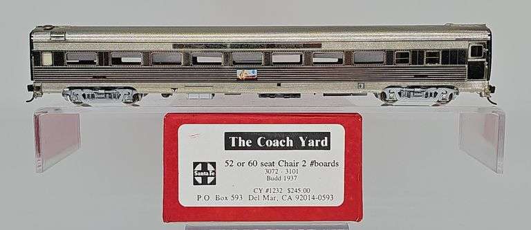The Coach Yard Santa Fe 52 or 60 Seat Chair Car image