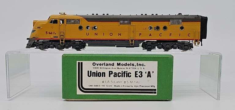 OVERLAND MODELS OMI-5863 HO BRASS UNION PACIFIC E3A DIESEL LOCOMOTIVE image