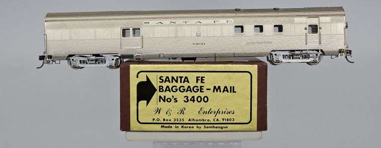 W&R Enterprises ATSF Baggage‑Mail #3400 (Samhongsa) image