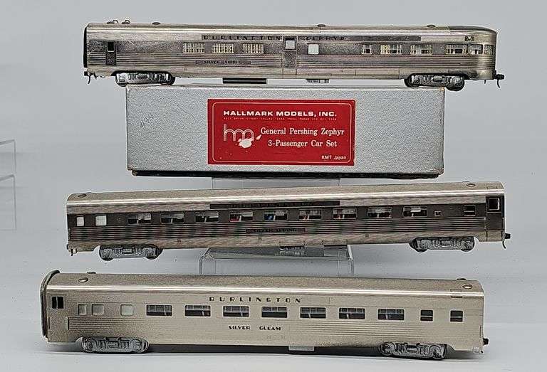 Hallmark Models, Inc. General Pershing Zephyr 3‑Passenger Car Set image
