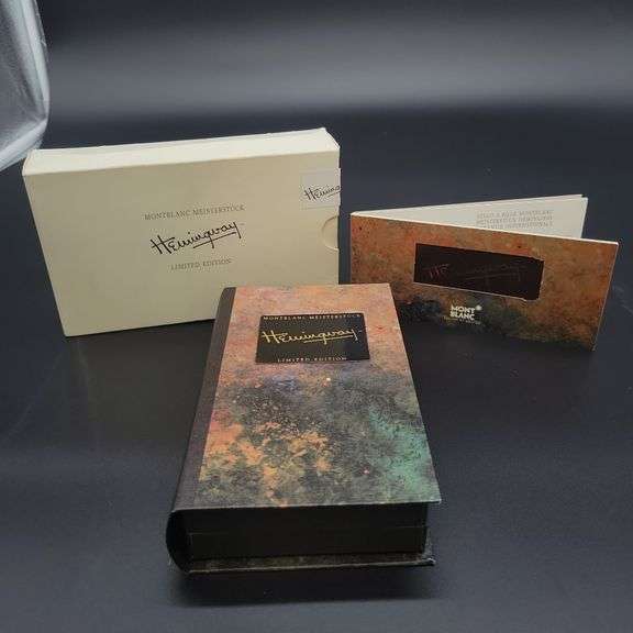 Montblanc Meisterstuck limited edition Hemingway ball point pen image