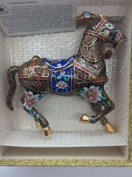 cloisonne horse image