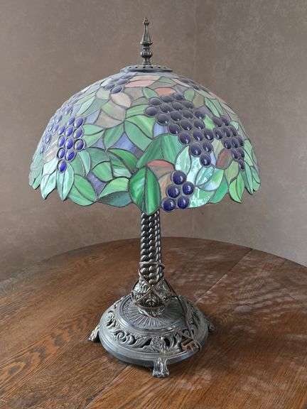Stained glass lamp image