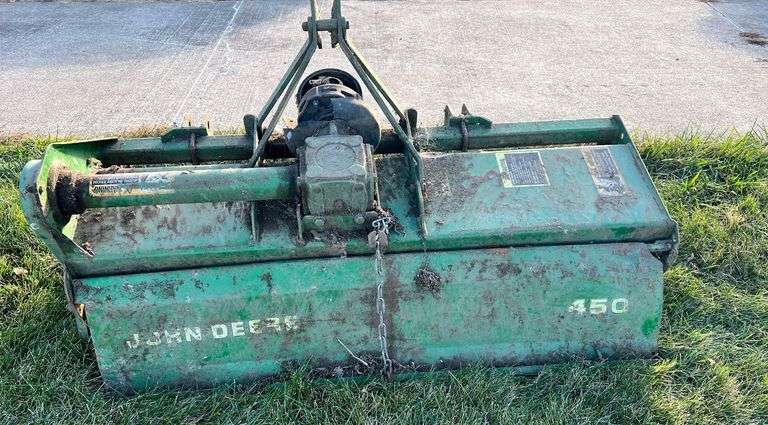 John Deere 450 4' 3 point tiller image