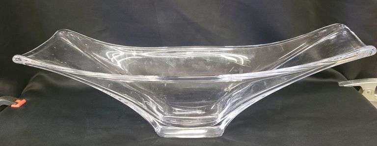 Clear Glass Decorative Bowl image
