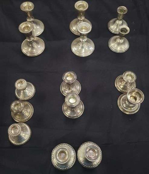 15 Sterling weighted candlesticks image