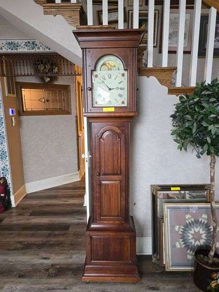 Cherry Howard Miller Grandfather clock image