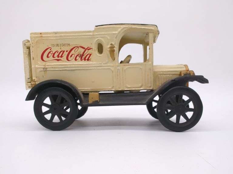 cast iron coca-cola truck image