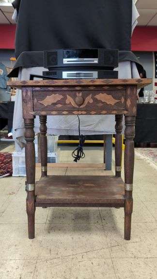 Folk Art 1 Drawer Stand image