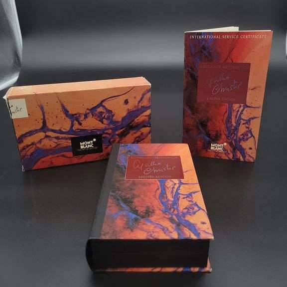 Mont Blanc Meisterstuck Limited Edition Agatha Christie ball point pen image