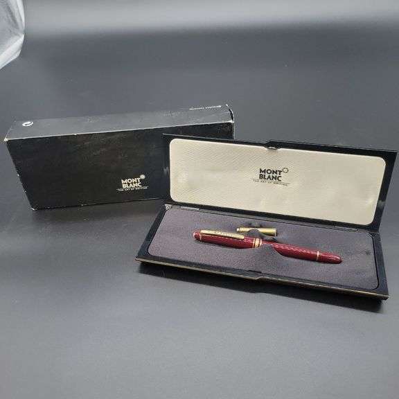 Montblanc Meisterstuck 144R Bordeaux Fountain Pen image