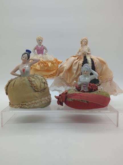 4 pin cushion half dolls image