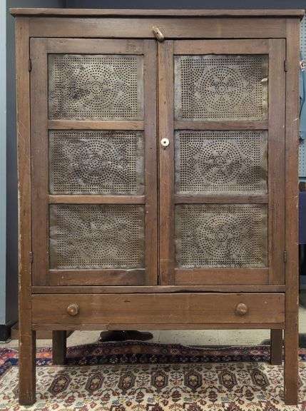 12 tin pie safe image