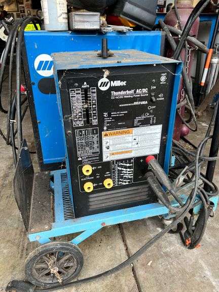 Miller Thunderbolt ARC stick Welder with cart image