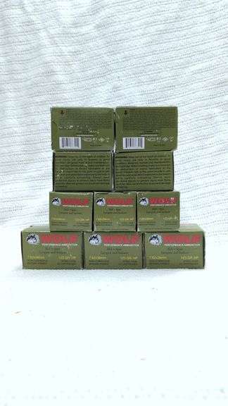 Wolf Performance Ammunition Mil-Spec 7.62x39mm 123 GR. HP 20 Cartridges(10 Boxes) image