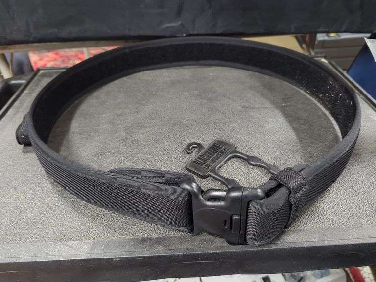 Blackhawk Egron Padded Duty Belt w/ Loop: XLarge 44"-48" Black image