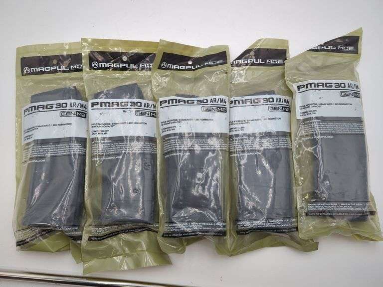 5.56 PMAG 30 Ar/M4 Gen M2 MOE Magazines(5x) image