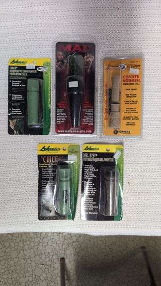Lot of 5x Game Calls for Hunting image