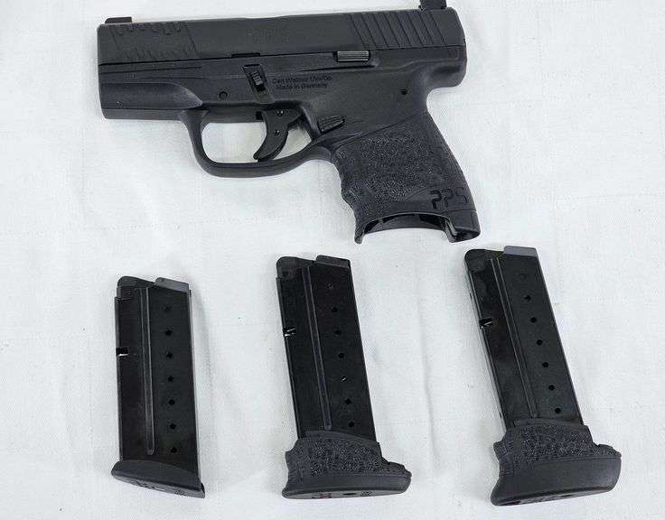 Walther Arms  9x19mm  PPS  BC1027  Original Box & Paper, 3 magazines, 1 cable lock, 1 plastic slide stop Walther Arms PPS 9x19mm Pistol image