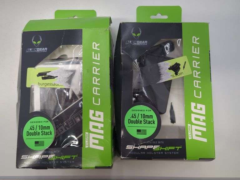 AlienGear .45/10mm Double Stack Mag Carriers(x2) image