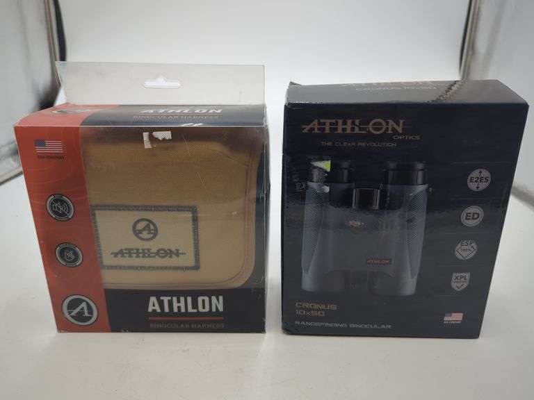 Athlon Cronus 10x50 Range Finding Binocular and Athlon Binocular Harness image