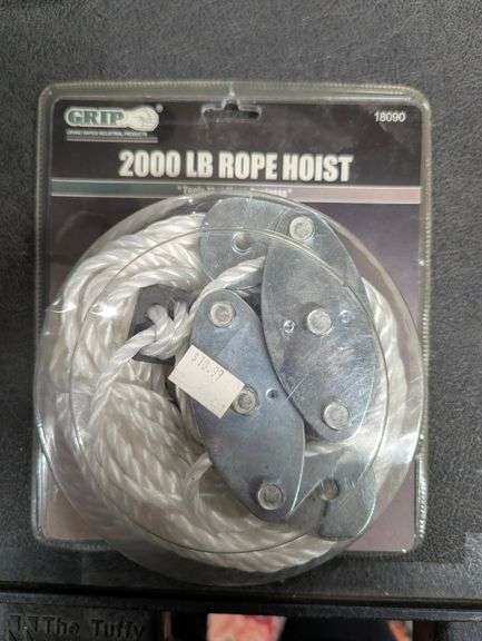 GRIP 2000 LB Rope Hoist image