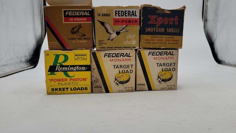 16 Gauge Federal/Western/Remington/Brenneke Assorted Boxes of shells(96 total) image