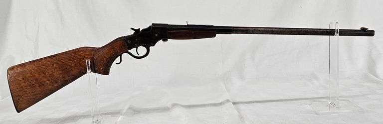 J. STEVENS A&T CO.  .22LR SINGLE SHOT LEVER-ACTION RIFLE  MODEL: NONE MARKED  S/N: NONE MARKED image