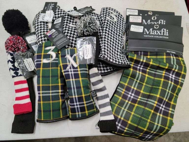 Maxfli Golf Headcovers and Towel Set image