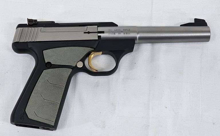 Browning Arms Co.  .22 Long Rifle  Buck Mark Pistol  515ZW31325  Original Box & Paper, 1 magazine, cable lock Browning Arms Co. Buck Mark 22LR Pistol image