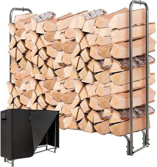 Log Rack with Cover BG230 image