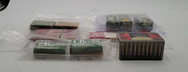 Vintage and Modern Remington 22LR Boxes and Rounds, 1x Box of Federal 17 HMR(50 rds)(See Photos) image
