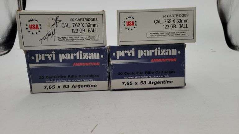 7.62x39/7.65x53 Argentine, Winchester/Prvi Partizan Rounds(~70 total) image