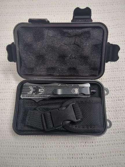 CobraTec OTF Knife: Small CTK-1 Stonewash image