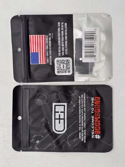 C&H Precision(CHPWS) GL-509T-ST Optics Mounting Plates(2x, unopened) image